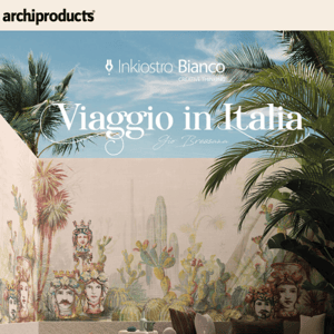 Viaggio in Italia: artworks on wallpaper, the Special Edition by Inkiostro Bianco