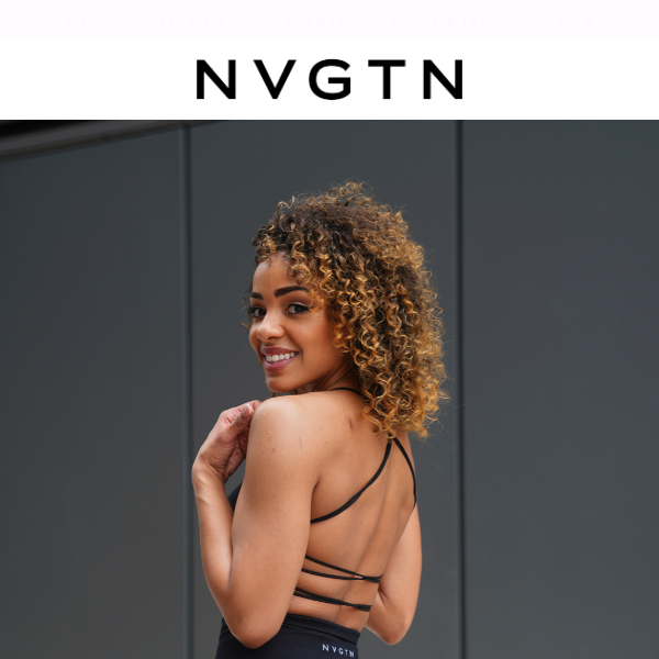 NVGTN Invincible Seamless Bra Spandex Woman Fitness Elastic
