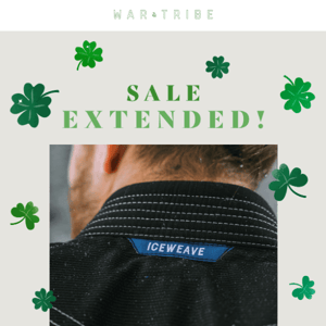 🍀 Sale Extended!