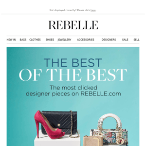 THE BEST: The most clicked designer pieces at - Rebelle