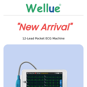 New Arrival💥 Pocket 12-Lead ECG Machine Suitable For Onsite Medical Delivery