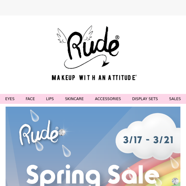 Spring Sale! 💐 40% OFF SITEWIDE