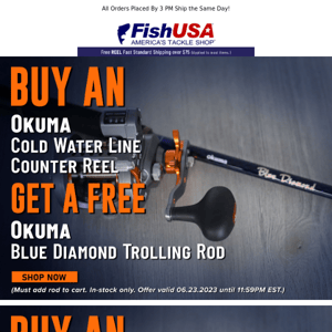 Okuma Days Start Now! Enjoy Day 1 of this Savings Event!