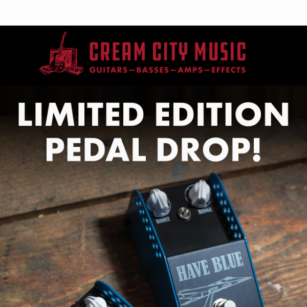 Limited Edition Pedal Drop: Thorpy FX Tacit Blue & Have Blue