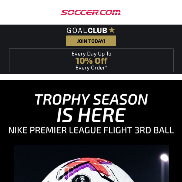 In Stock Now: Nike Premier League Flight 3rd Ball - Soccer