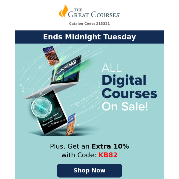 ALL Digital Courses on Sale Starting at $9.95!