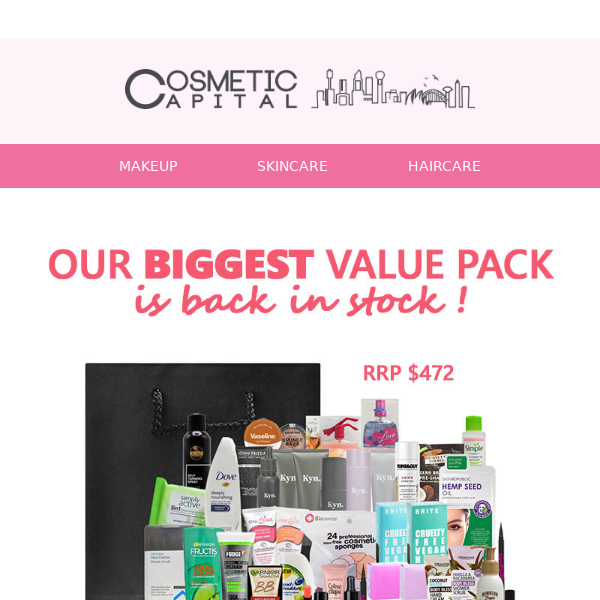 40 best-sellers for $55 - our mega pack is back!