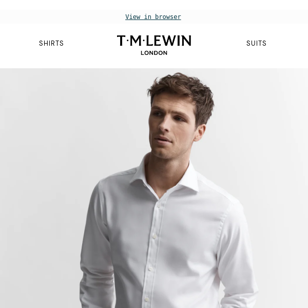 The White Shirt - T.M.Lewin