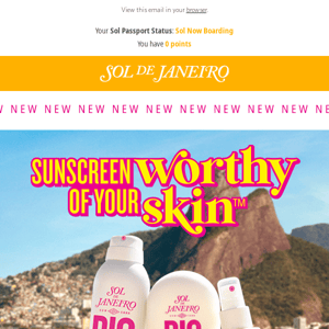 Rio Radiance™ Sunscreen Collection has landed