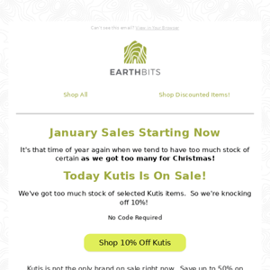 🌿KUTIS January SALE!🌿