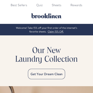 Have you checked out our new laundry collection?