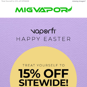 Happy Easter 🐇 Hop on over for 15% Off