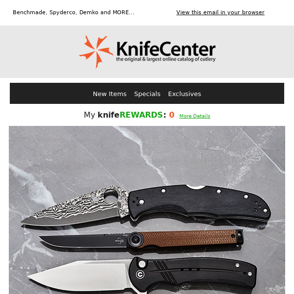 Exclusive Knife Clearance Event