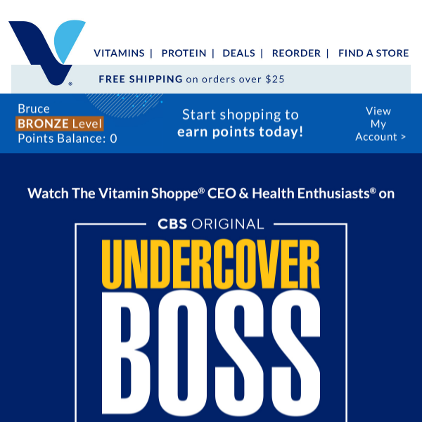 Catch us on Undercover Boss this Friday!