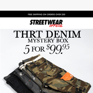 STEAL OF THE WEEK: 5 Pairs of Denim For $99.95!