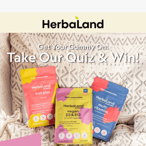 ✌️Start Your Healthier Routine with Herbaland Quiz