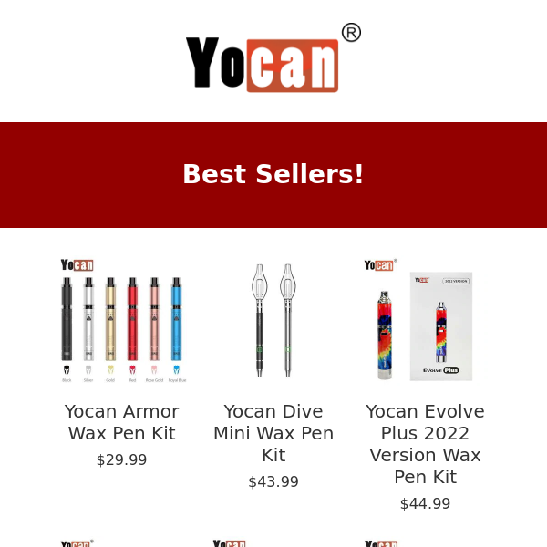 What's popular at Yocan USA?