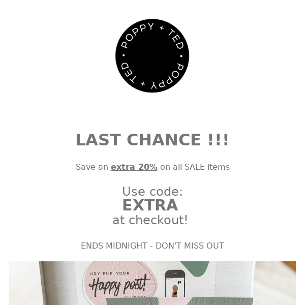 LAST CHANCE to save!