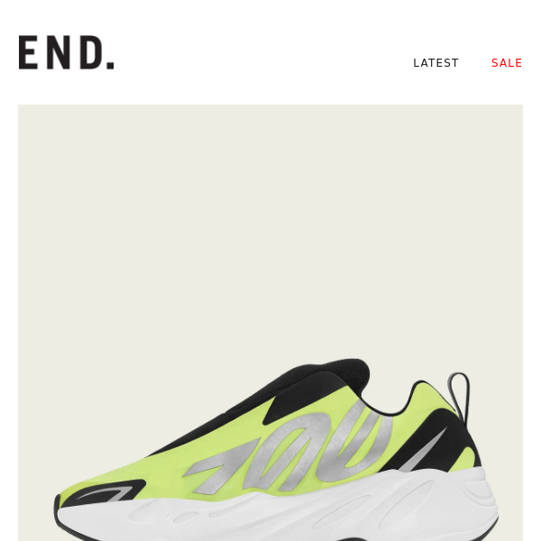 Discover the latest YEEZY 700 MNVN 'Phosphor' & Fucking Awesome - now online