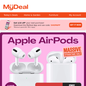 Apple AirPods at Everyday Low Prices!