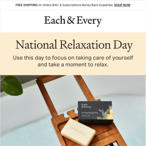 enjoy National Relaxation Day with us