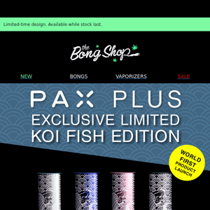Exclusive PAX Plus Limited Koi Edition 🐟