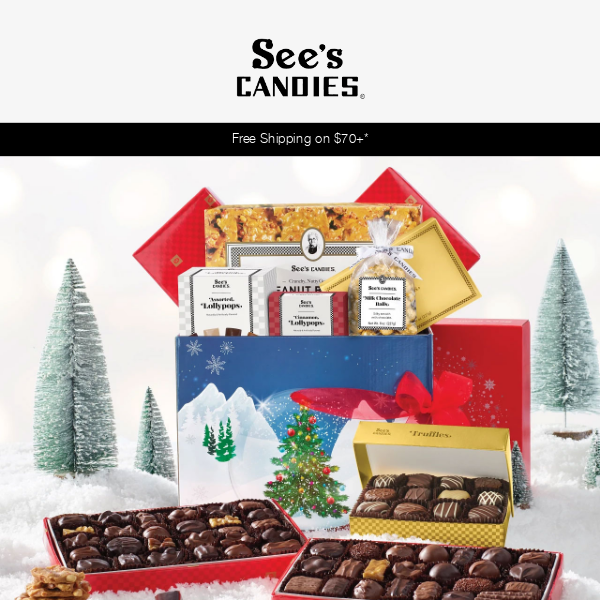 30% Off See's Candies Coupon December 2023