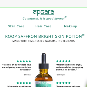 Use ROOP to get glowing, even skin this year 🌟