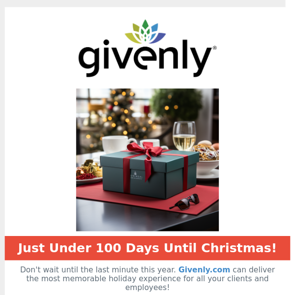 Less Than 100 Days Until Christmas!