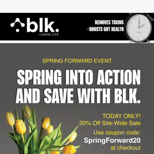 🍃 Spring Forward Savings 🍃