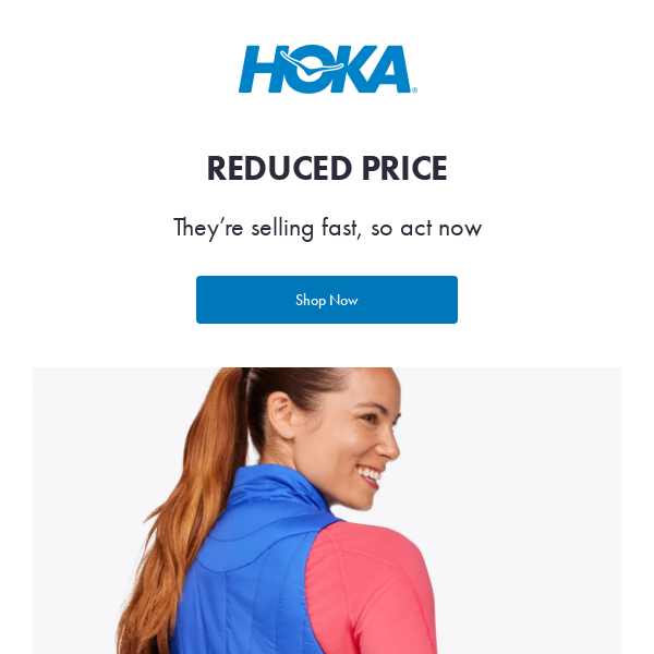 New markdowns on HOKA gear