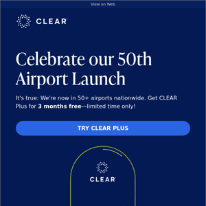 Try CLEAR Plus for ✨Free✨