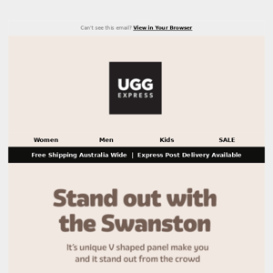 Stand out with The Swanston