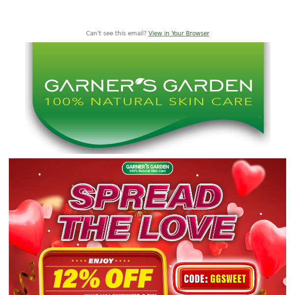 🔥12% OFF STOREWIDE! Exclusive Valentine's Day sale!🔥
