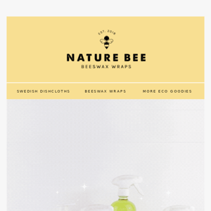 🌱🍋 Spring has Sprung with New Nature Bee Clean! 🍋🌱