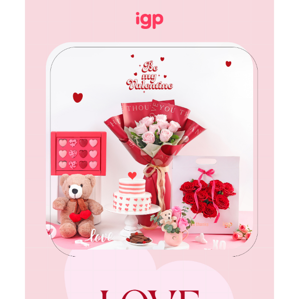 IGP.com, Get Gifts that Make Hearts Flutter 💕🎁