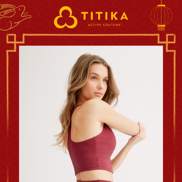 Happy Chinese New Year 🧧 25% OFF Performance Collection 🎇 TITIKAACTIVE.ca