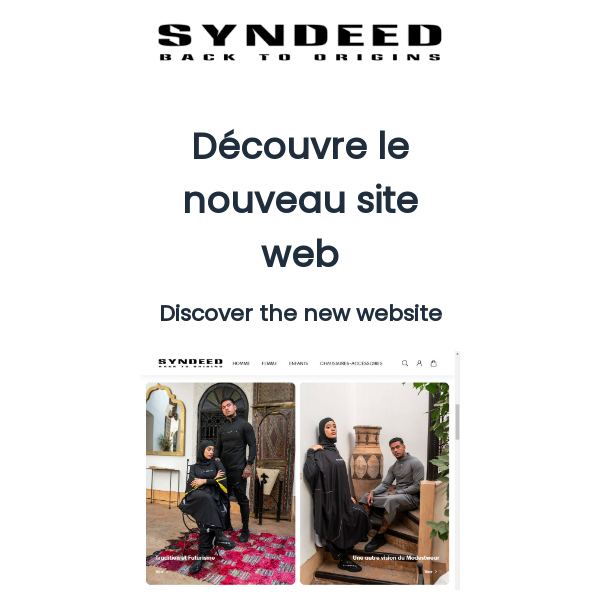 NOUVEAU SITE WEB - 50€ OFFERT  -  NEW WEBSITE - 50€ GIFTED