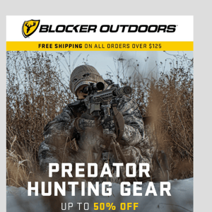 50% off Predator Hunting Apparel