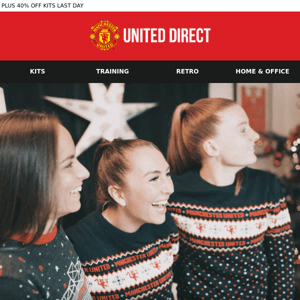 Get Your United Christmas Jumper!