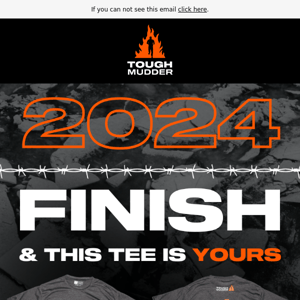 2024 finishers, this one's all yours