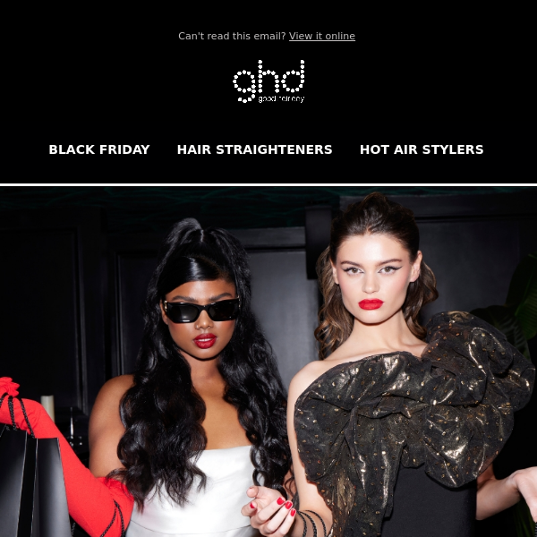 ⚡️ Black Friday Exclusive: 30% Off ghd Flash Offers