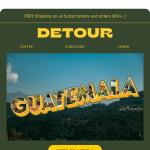 Travel to Guatemala with us! 🛫 🗺