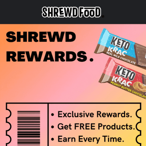 Introducing— Shrewd Rewards. ✨ 