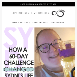 Sydni’s incredible transformation: Can you do it too?