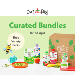 Curated Variety Packs, For All Ages!⭐