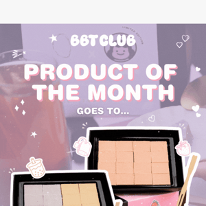 OUR BEST PRODUCT THIS MONTH 🤩