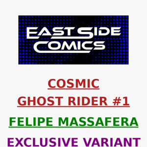 🔥 MASSAFERA RETURNS with COSMIC GHOST RIDER #1 EXCL VARIANT 🔥 LIMITED to 600 W NUMBERED COA 🔥 PRE-SALE SUNDAY (1/15) at 2PM (ET)/11AM (PT)