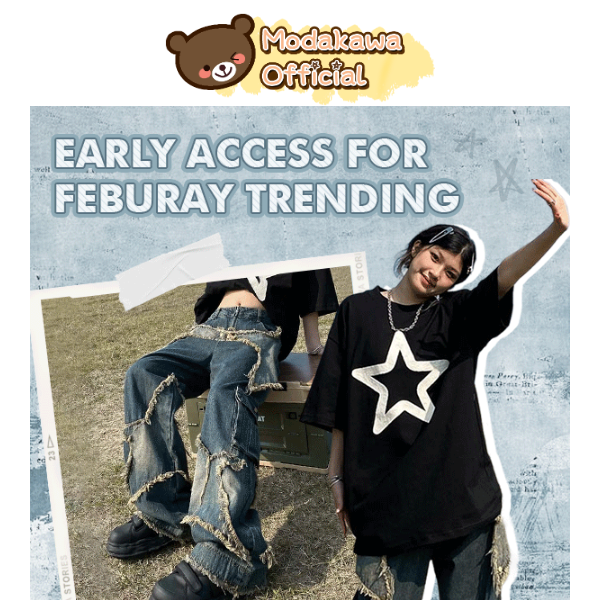 Early Access For Feburay Trending🔥🌟