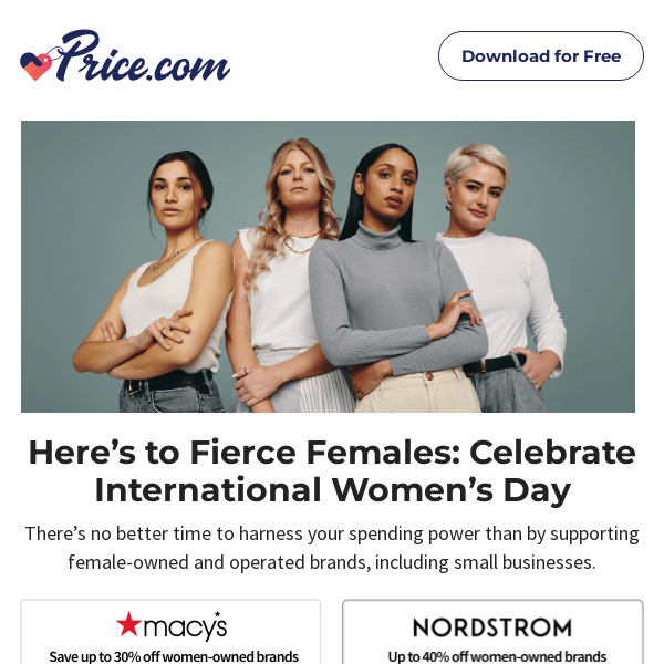 Best International Women's Day Deals and Sales
